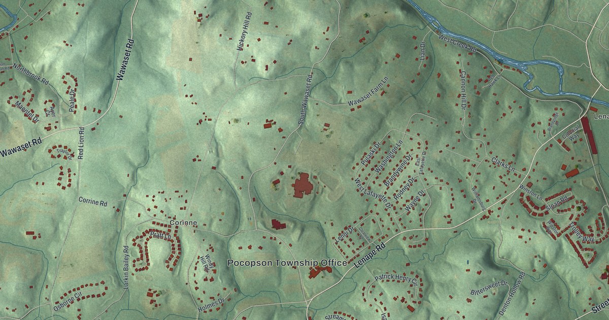 Map of Pocopson, Pennsylvania in 2026