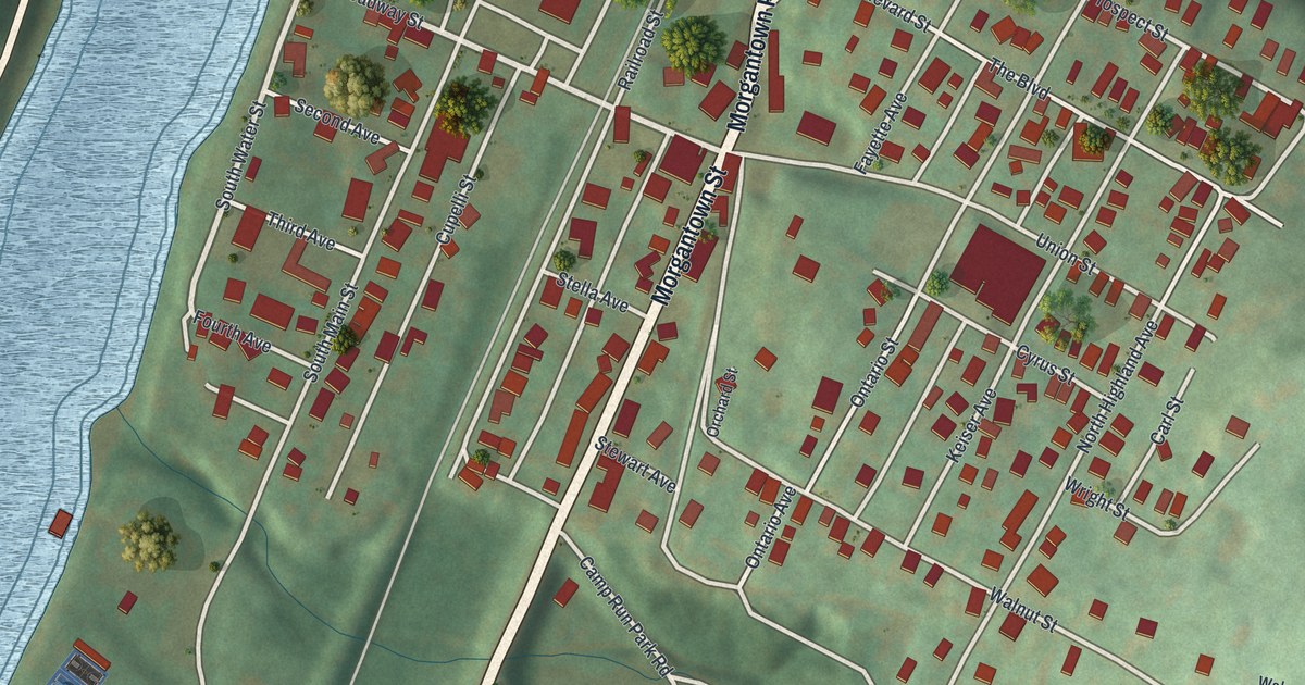 Map of Point Marion, Pennsylvania in 2026