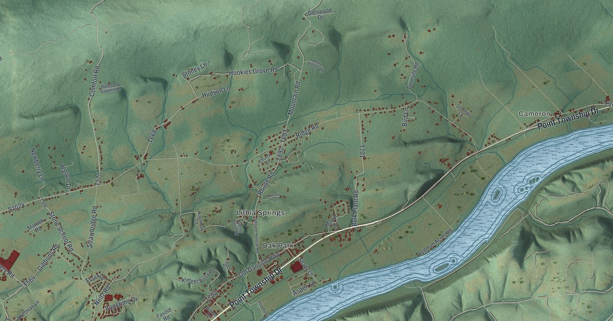 Map of Point, Pennsylvania in 2026