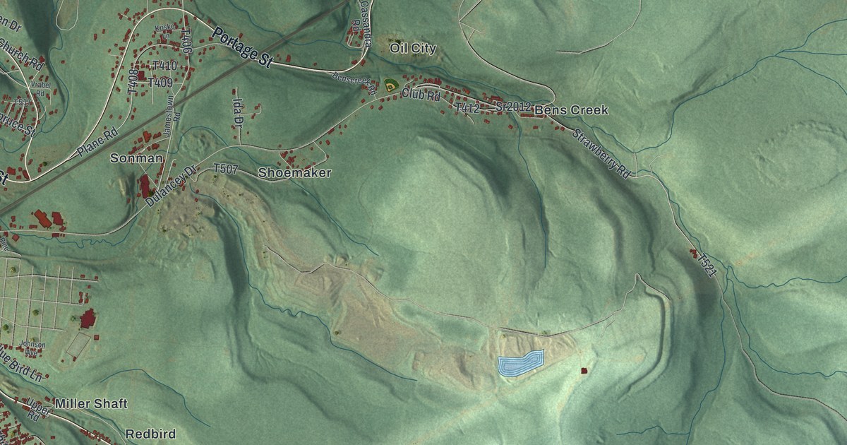 Map of Portage Township, Cambria County, Pennsylvania in 2026