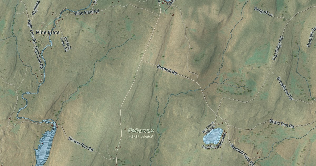 Map of Porter, Pike County, Pennsylvania in 2026
