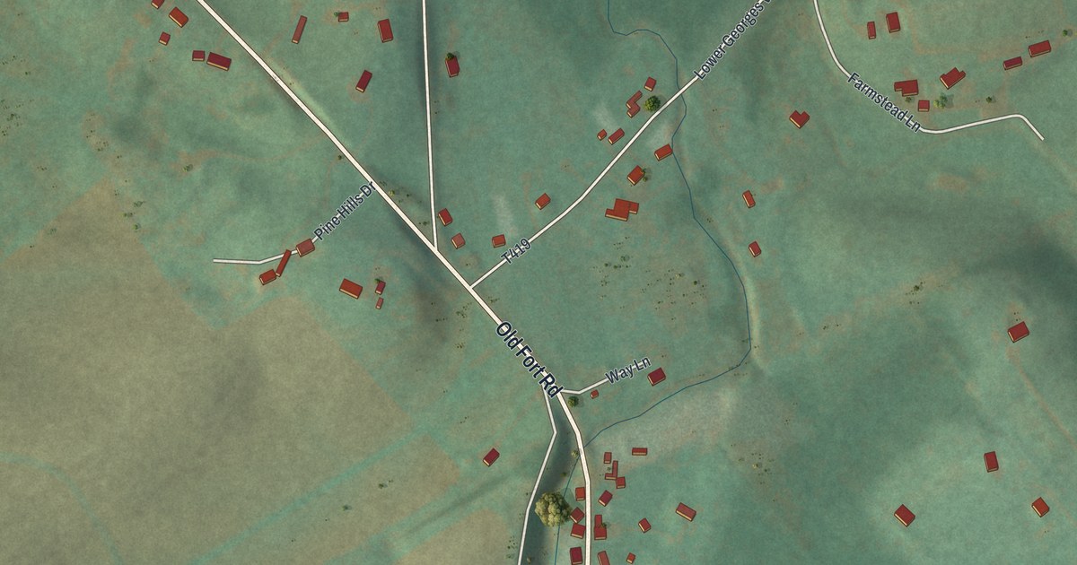 Map of Potters Mills, Pennsylvania in 2026