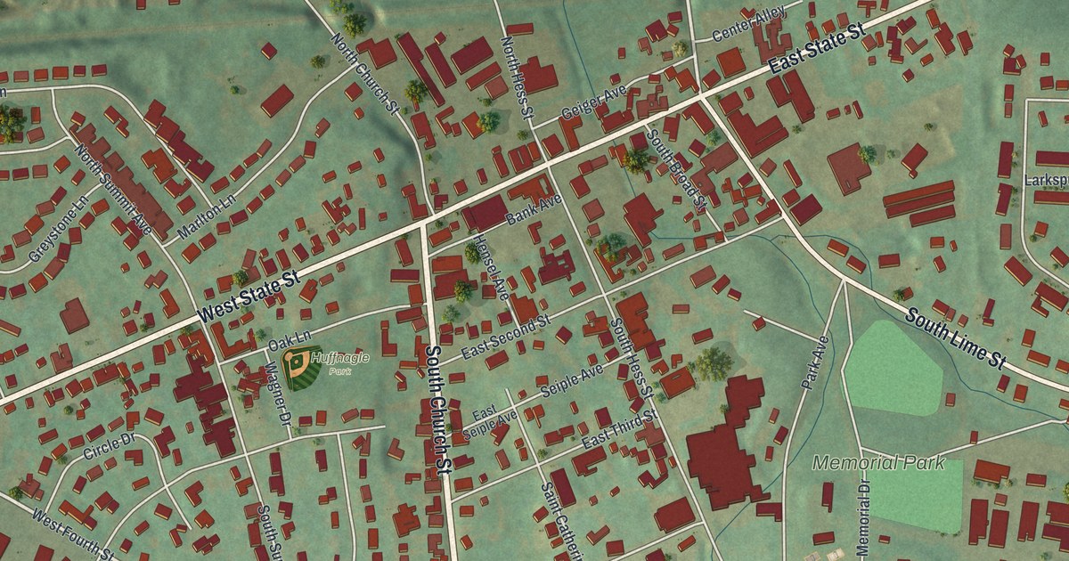 Map of Quarryville, Pennsylvania in 2026