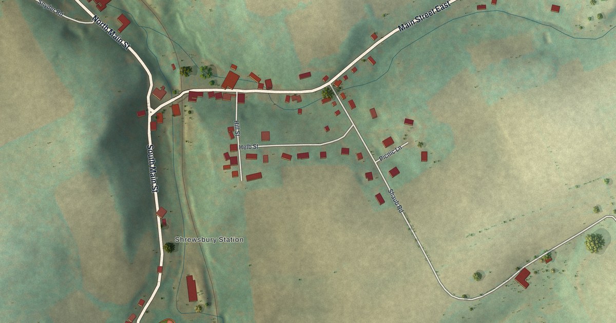 Map of Railroad, Pennsylvania in 2026