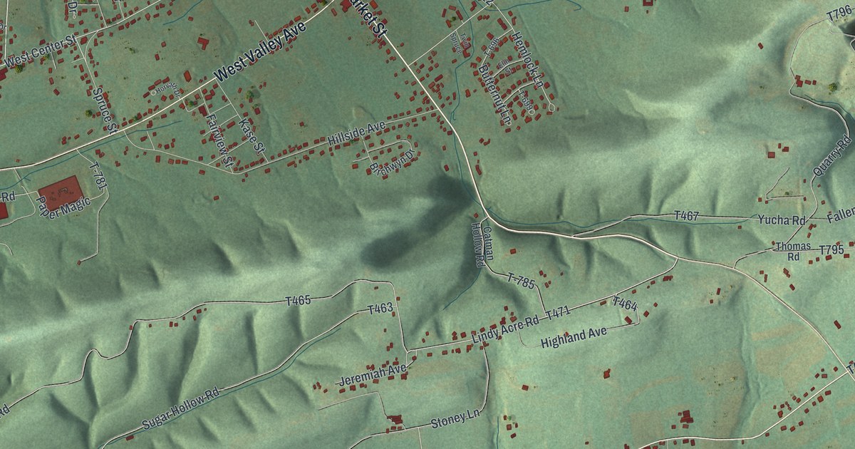 Map of Ralpho, Pennsylvania in 2026