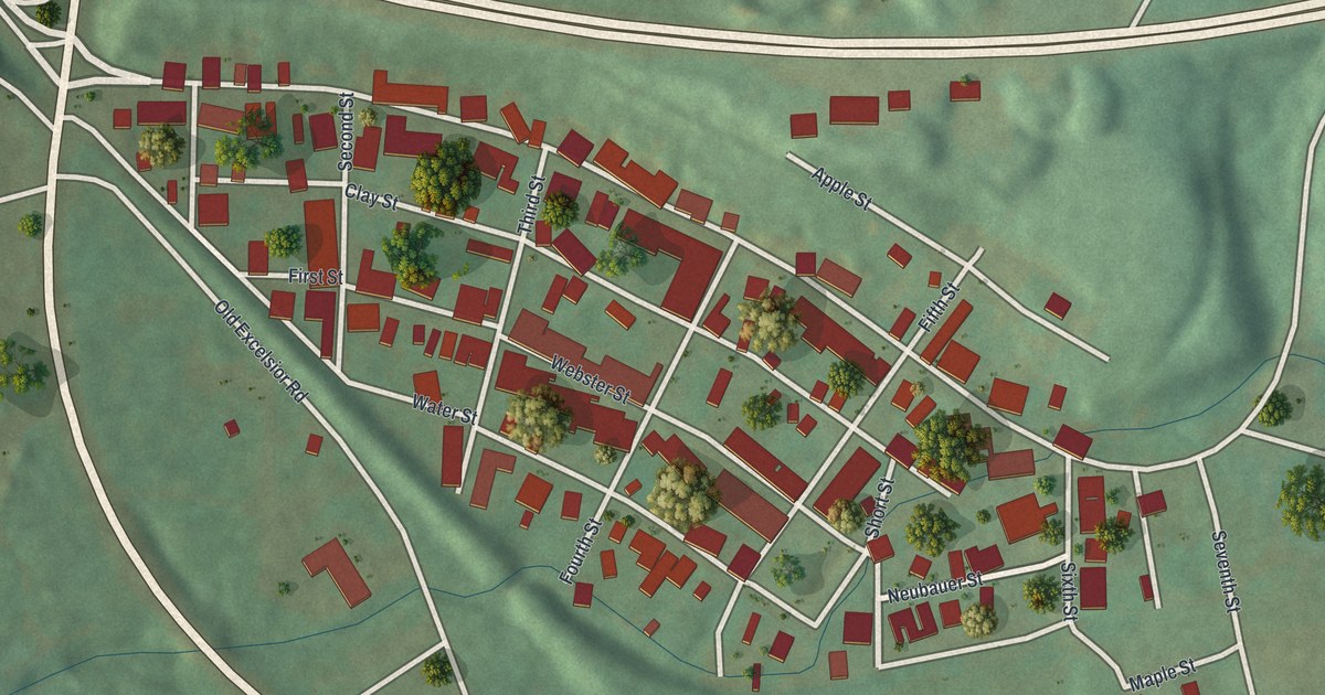 Map of Ranshaw, Pennsylvania in 2026