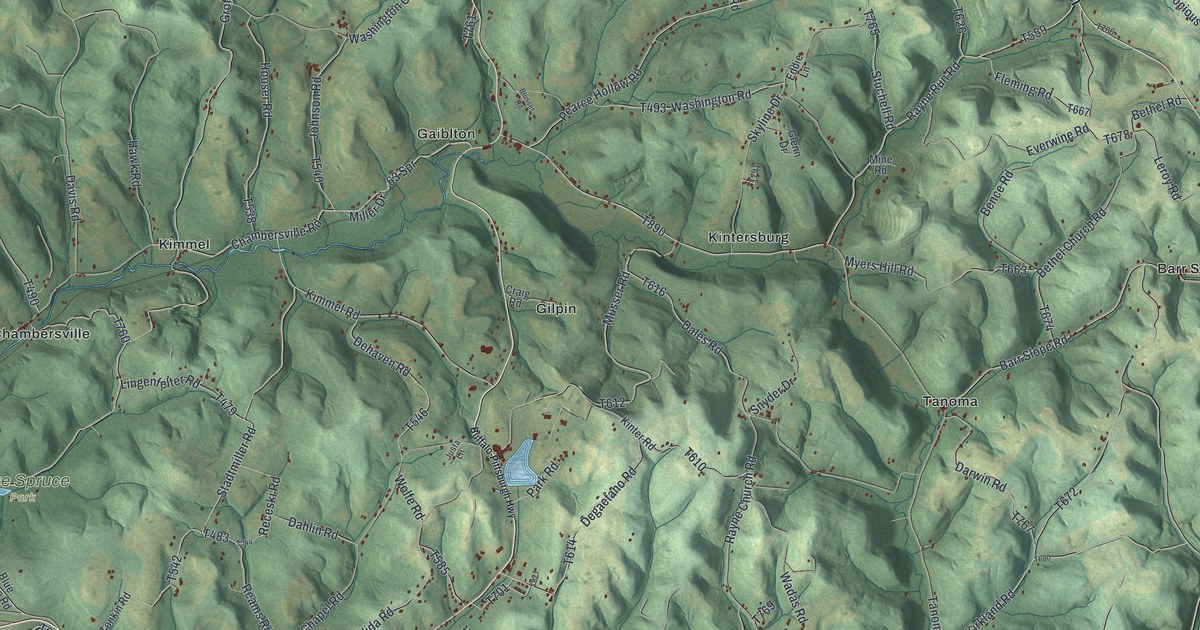 Map of Rayne, Pennsylvania in 2026