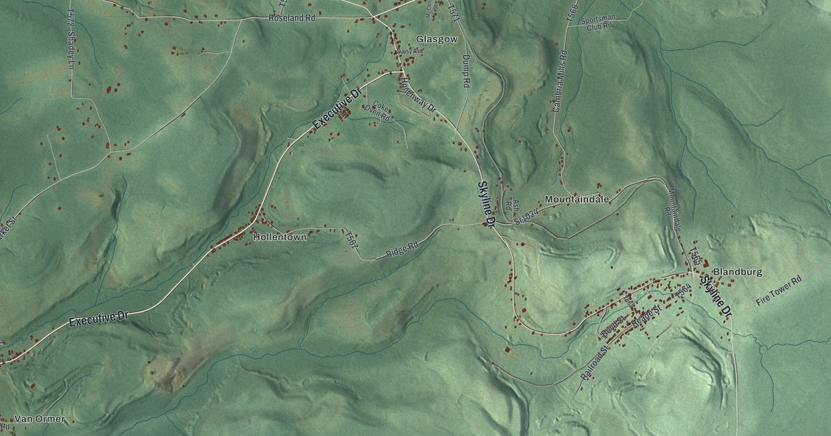 Map of Reade, Pennsylvania in 2026