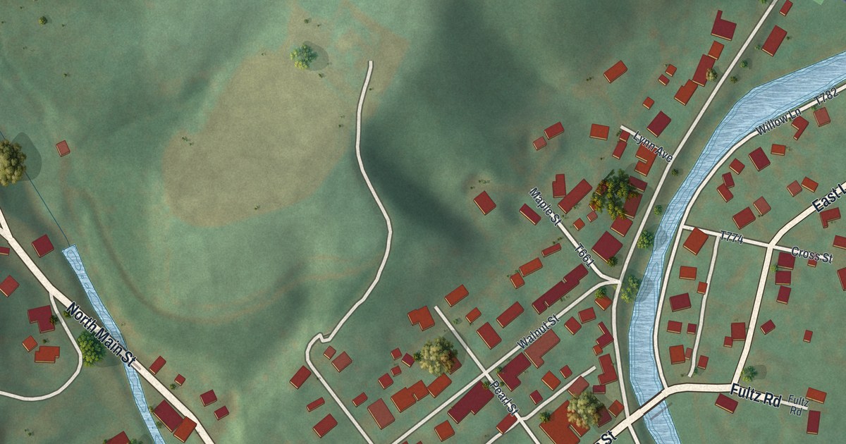 Map of Reedsville, Pennsylvania in 2026