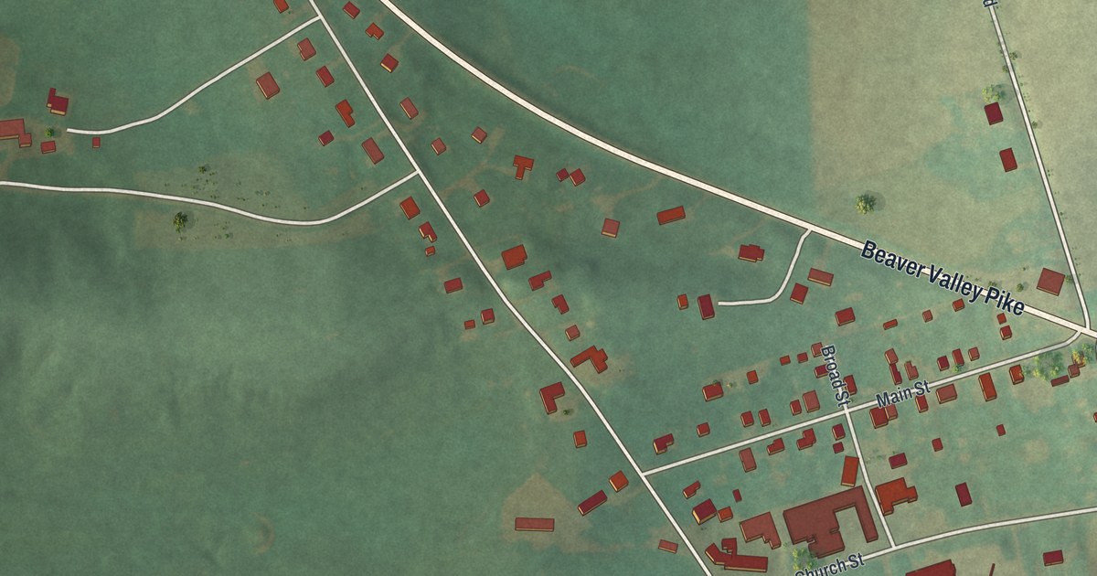 Map of Refton, Pennsylvania in 2026