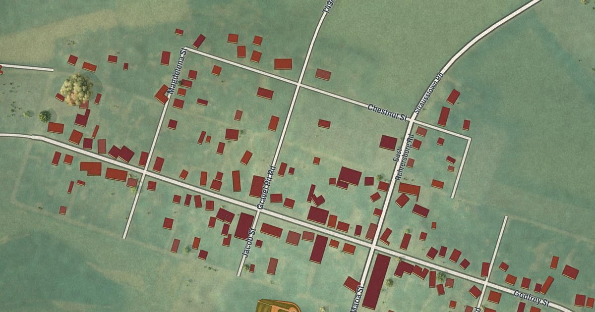 Map of Rehrersburg, Pennsylvania in 2026