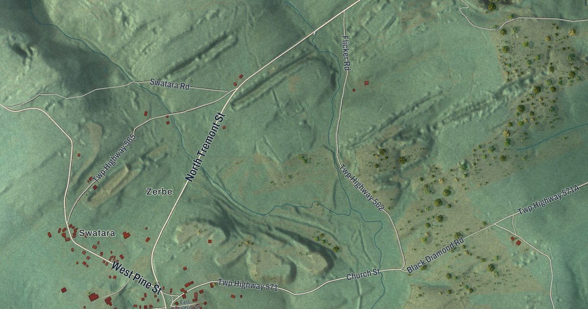 Map of Reilly, Pennsylvania in 2026