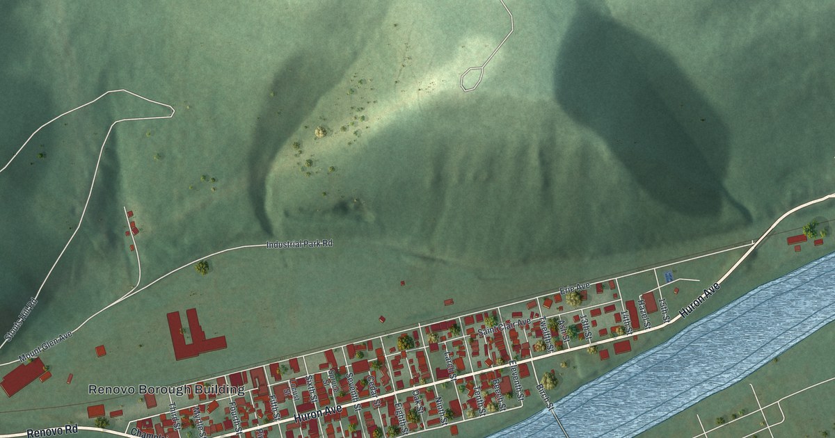 Map of Renovo, Pennsylvania in 2026
