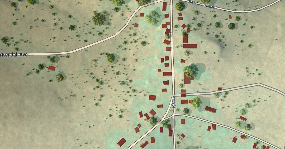 Map of Rew, Pennsylvania in 2026