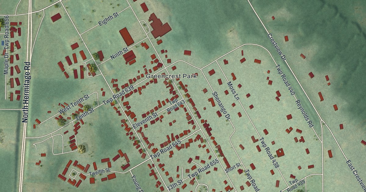 Map of Reynolds Heights, Pennsylvania in 2026