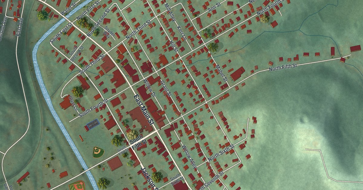 Map of Reynoldsville, Pennsylvania in 2026
