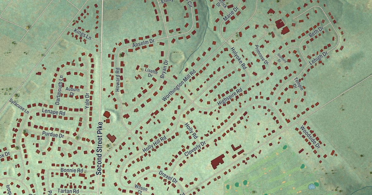 Map of Richboro, Pennsylvania in 2026