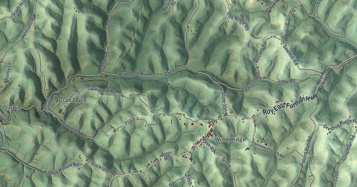 Map of Richhill, Pennsylvania in 2026