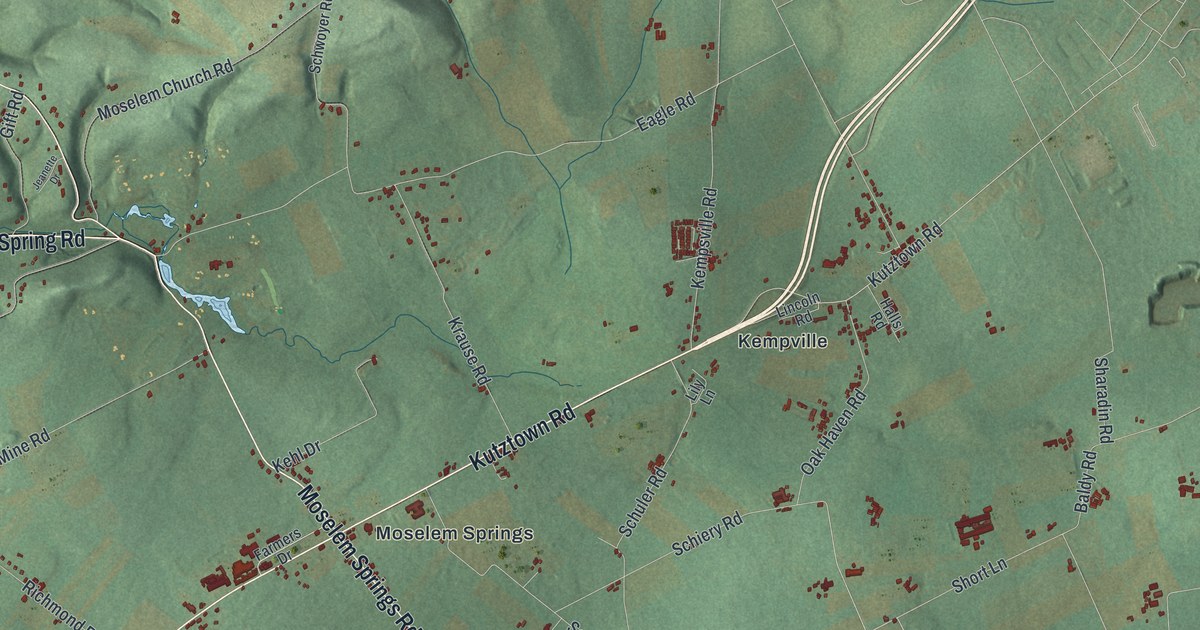 Map of Richmond, Berks County, Pennsylvania in 2026