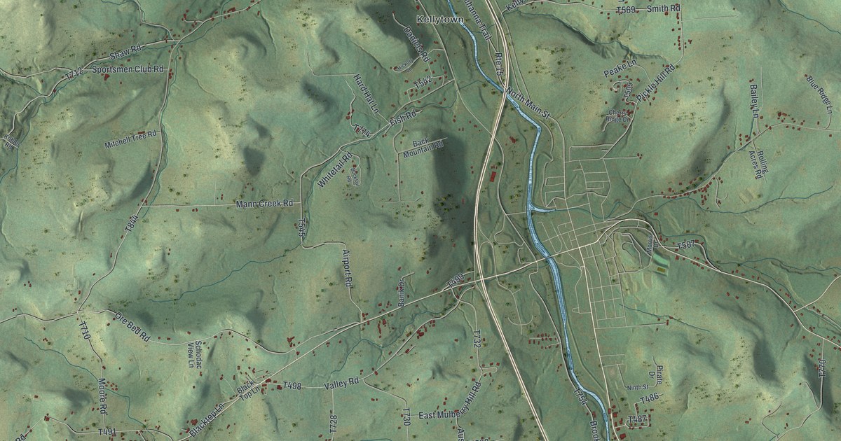Map of Richmond, Tioga County, Pennsylvania in 2026