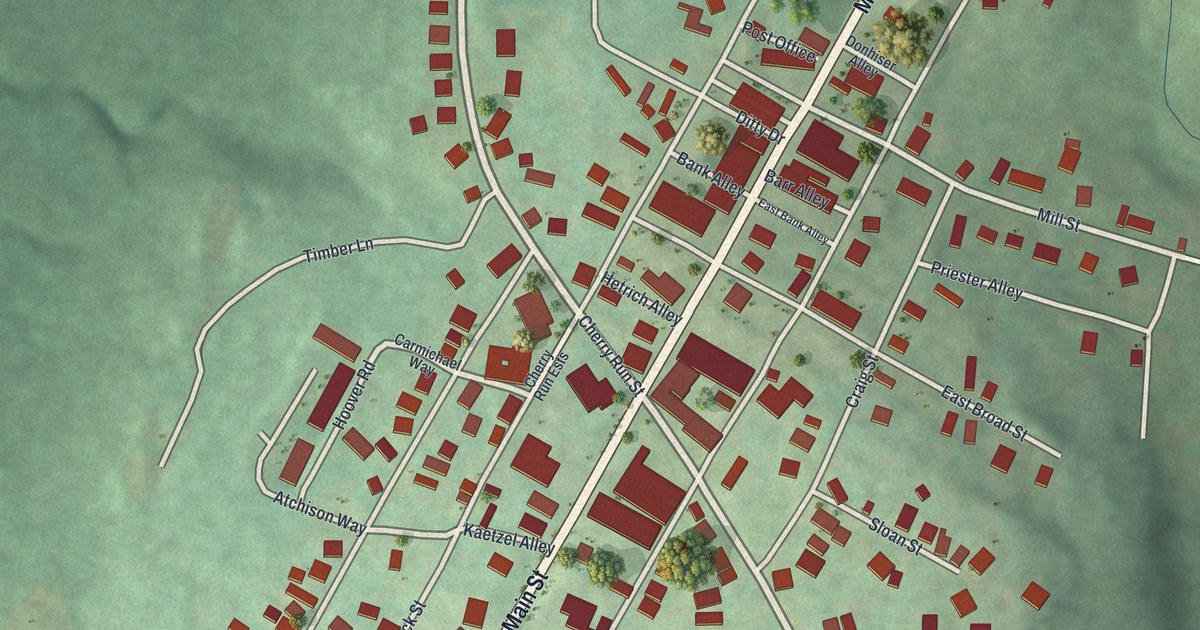 Map of Rimersburg, Pennsylvania in 2026