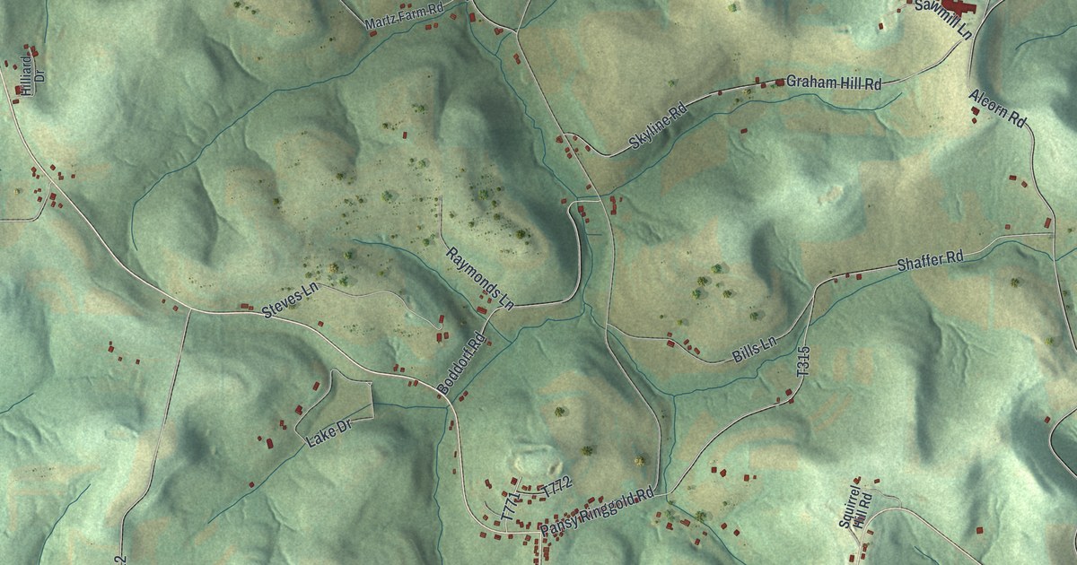 Map of Ringgold, Pennsylvania in 2026