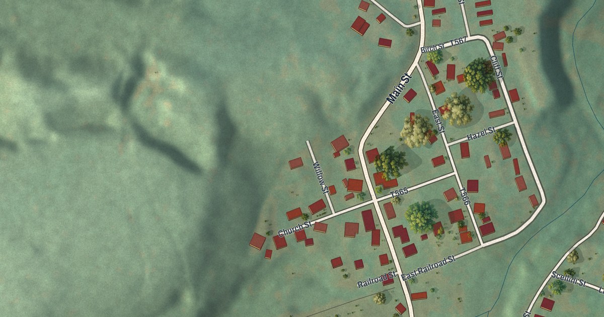 Map of Robertsdale, Pennsylvania in 2026