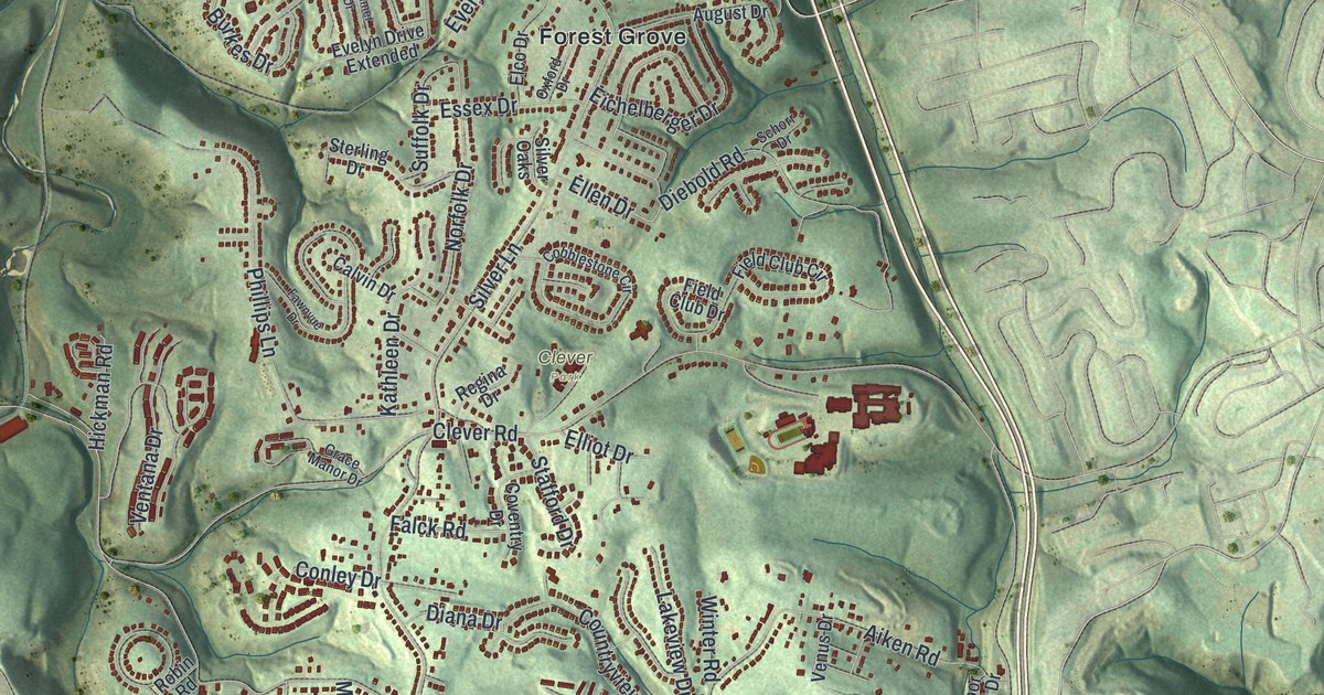 Map of Robinson, Allegheny County, Pennsylvania in 2026