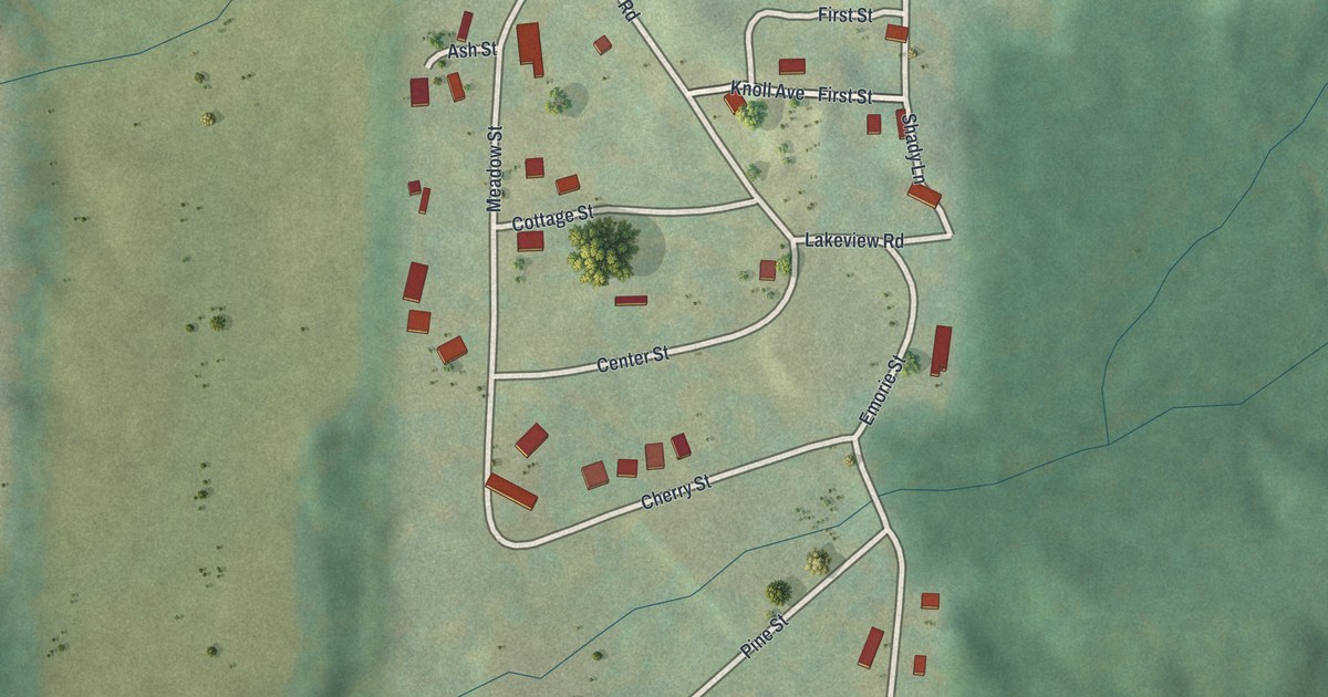 Map of Rockdale Acres, Pennsylvania in 2026