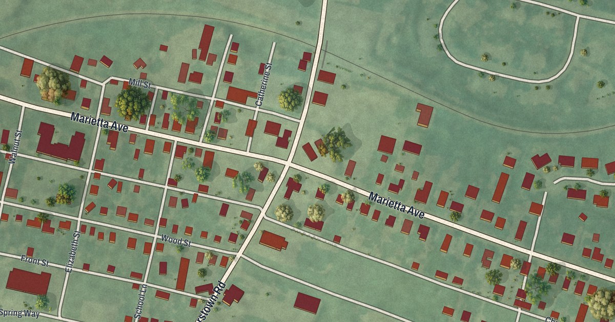 Map of Rohrerstown, Pennsylvania in 2026