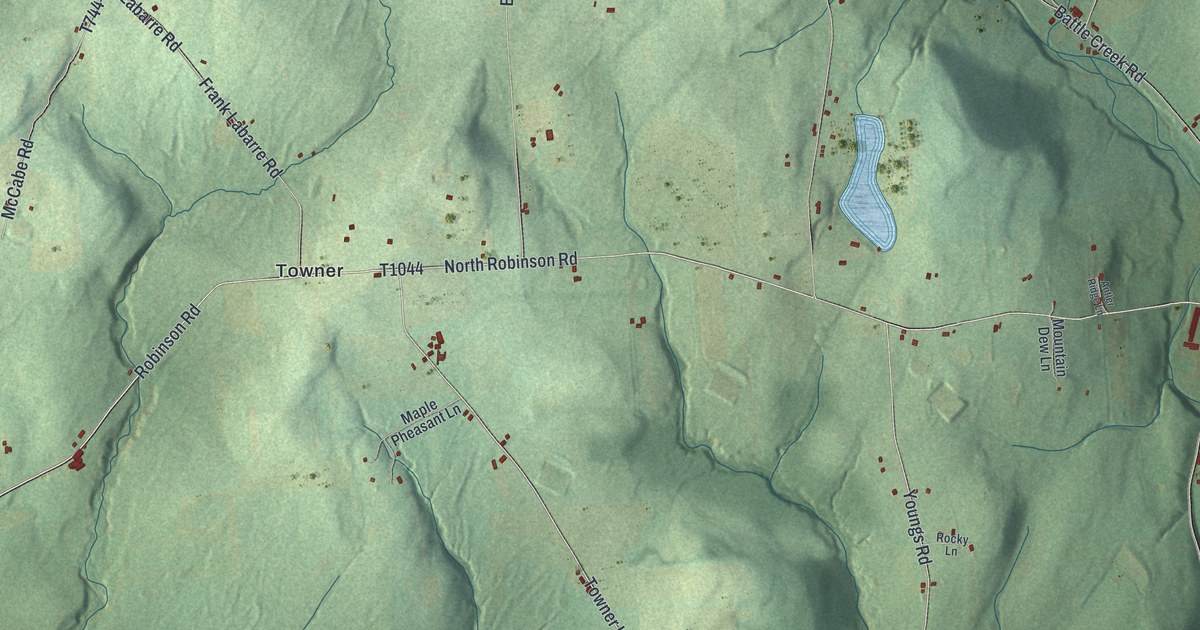 Map of Rome Township, Bradford County, Pennsylvania in 2026