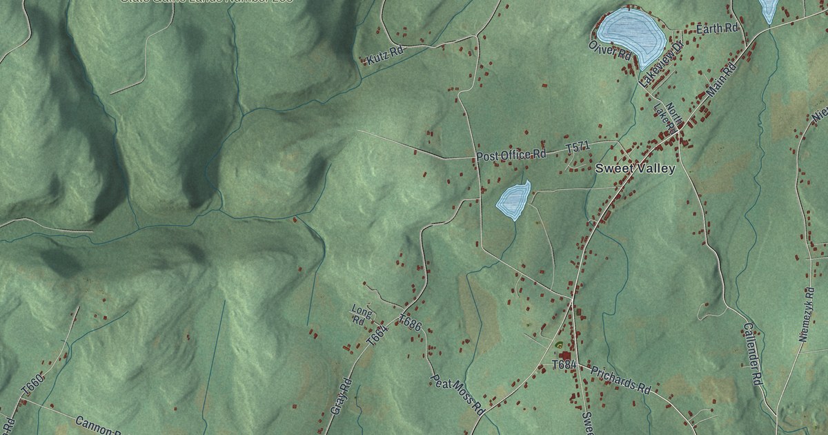 Map of Ross, Luzerne County, Pennsylvania in 2026