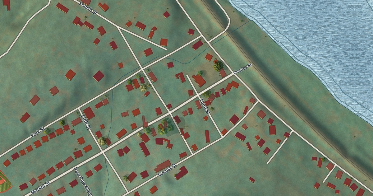 Map of Saginaw, Pennsylvania in 2026