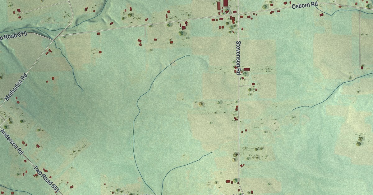 Map of Salem, Mercer County, Pennsylvania in 2026
