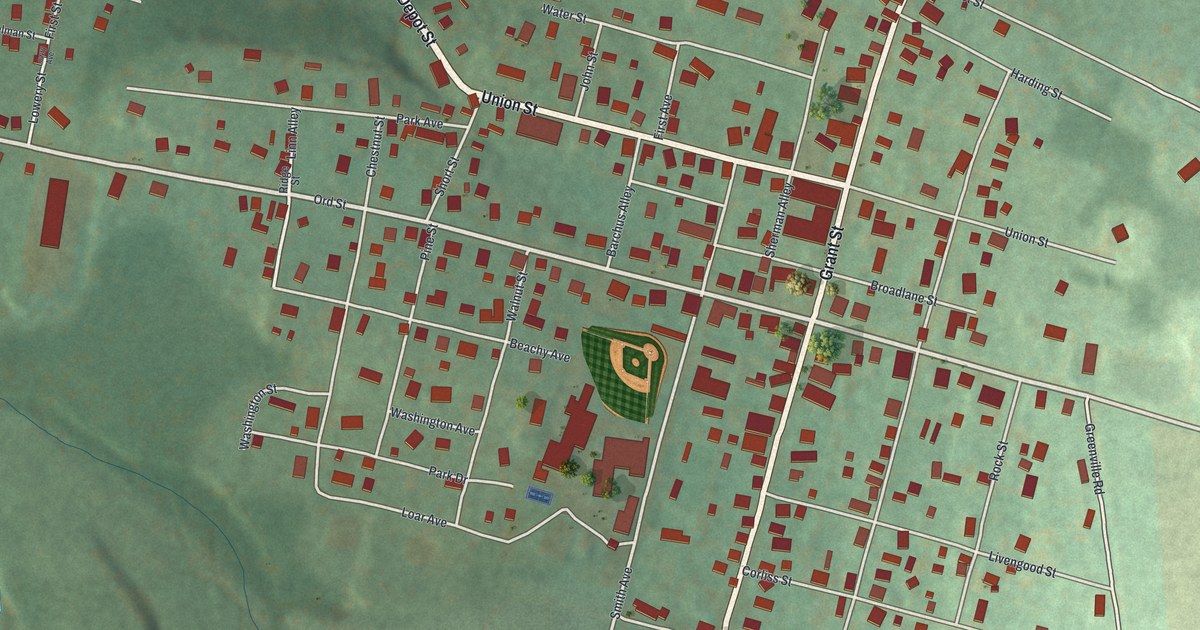 Map of Salisbury, Somerset County, Pennsylvania in 2026