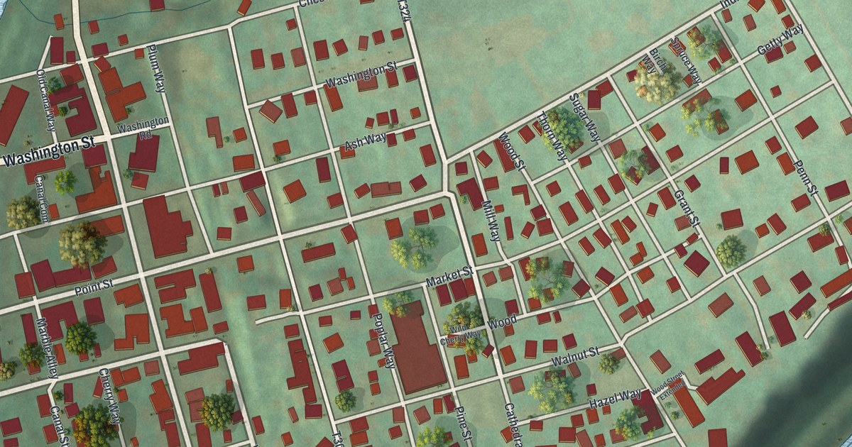 Map of Saltsburg, Pennsylvania in 2026