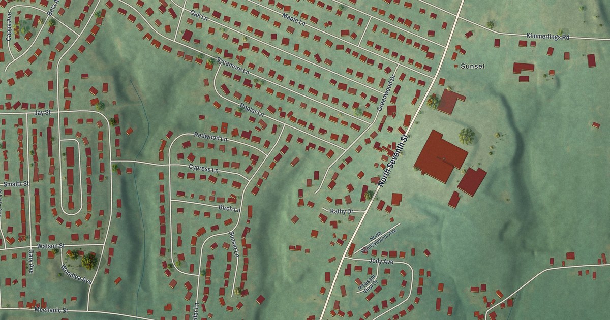 Map of Sand Hill, Pennsylvania in 2026