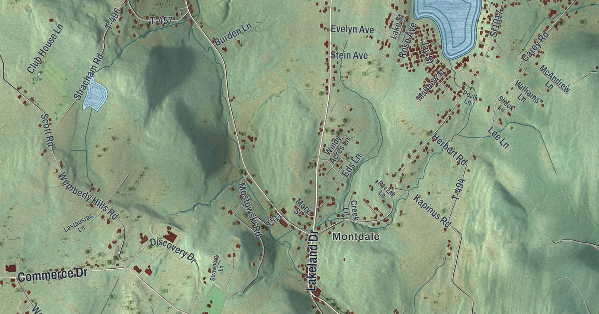 Map of Scott, Lackawanna County, Pennsylvania in 2026