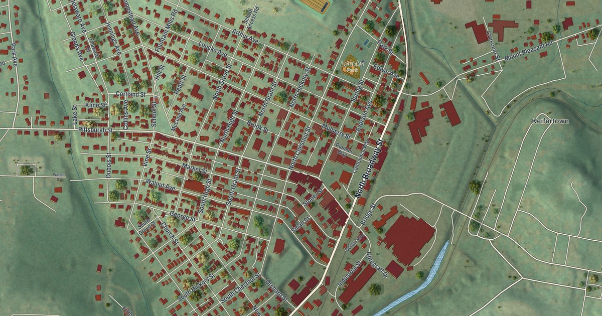 Map of Scottdale, Pennsylvania in 2026