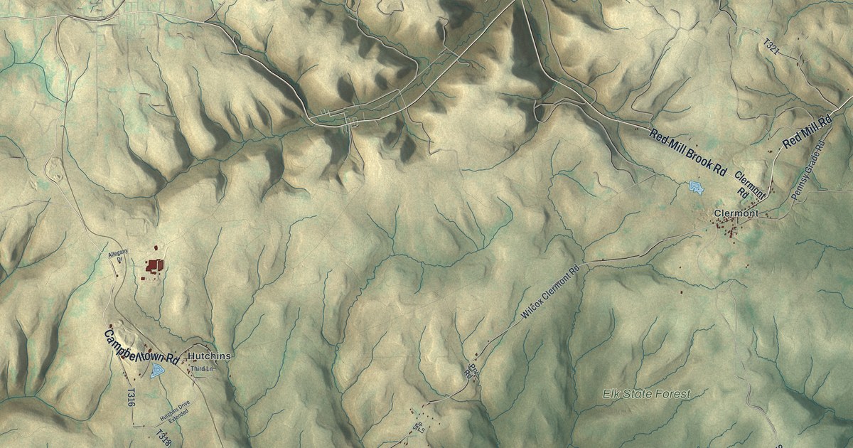 Map of Sergeant, Pennsylvania in 2026