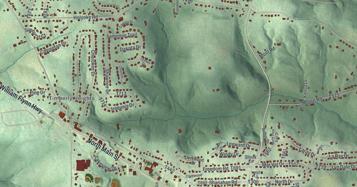 Map of Shanor-Northvue, Pennsylvania in 2026