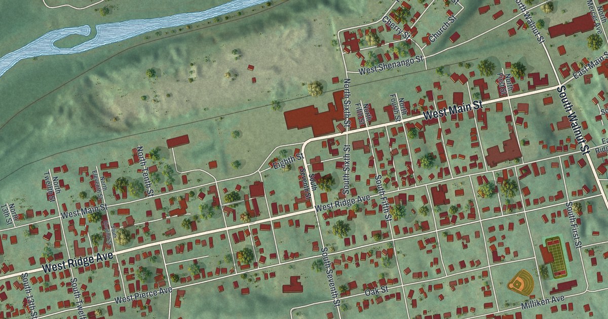 Map of Sharpsville, Pennsylvania in 2026