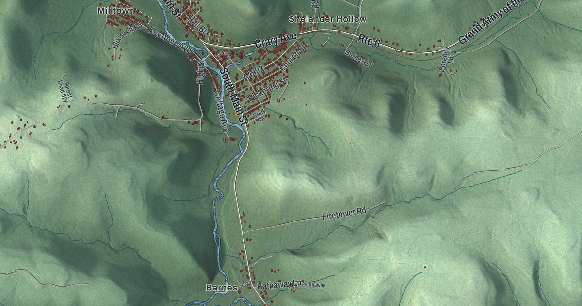 Map of Sheffield, Pennsylvania in 2026