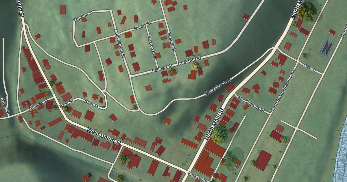 Map of Shickshinny, Pennsylvania in 2026