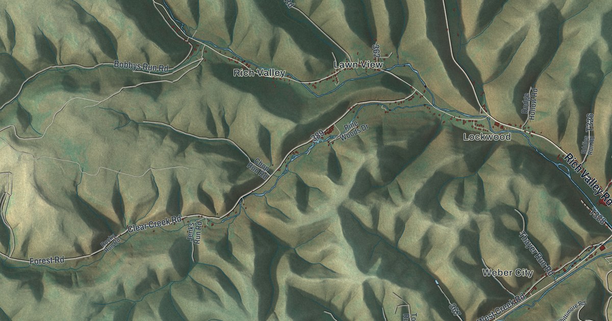 Map of Shippen, Cameron County, Pennsylvania in 2026