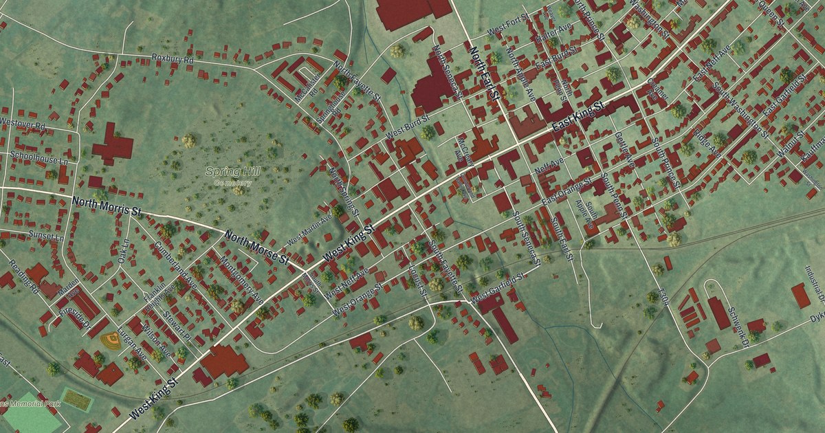 Map of Shippensburg, Franklin County, Pennsylvania in 2026