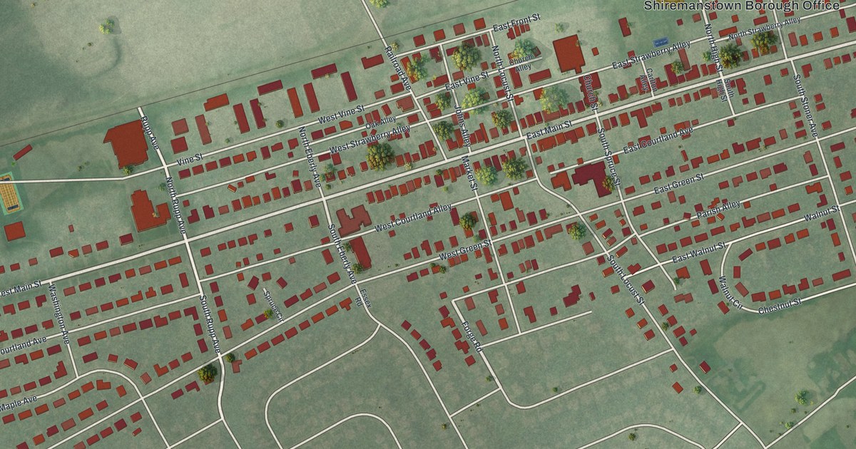 Map of Shiremanstown, Pennsylvania in 2026