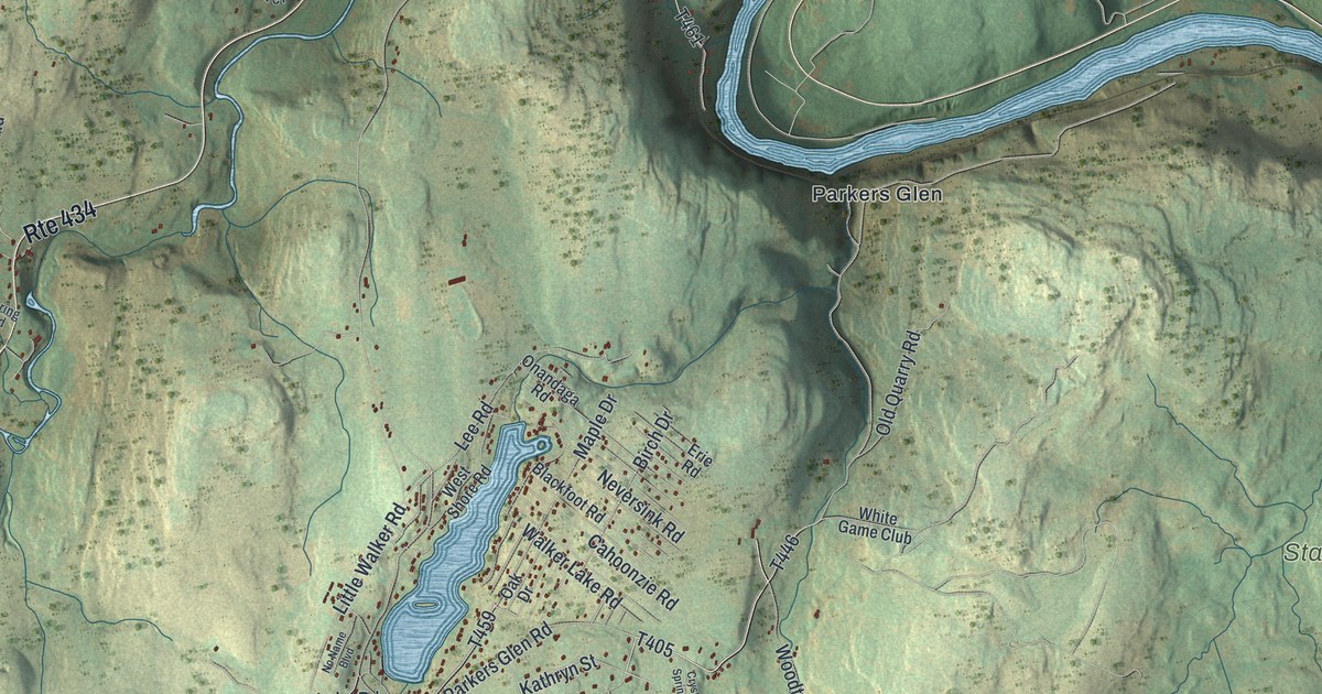 Map of Shohola, Pennsylvania in 2026