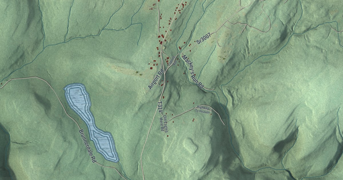 Map of Shrewsbury, Sullivan County, Pennsylvania in 2026