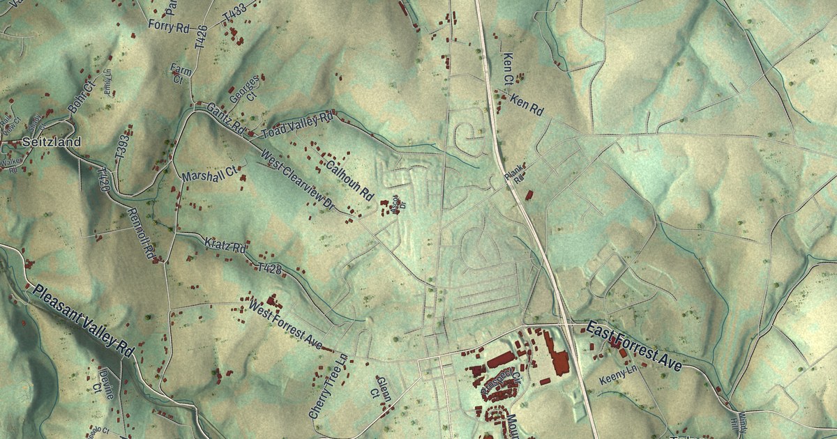 Map of Shrewsbury Township, York County, Pennsylvania in 2026